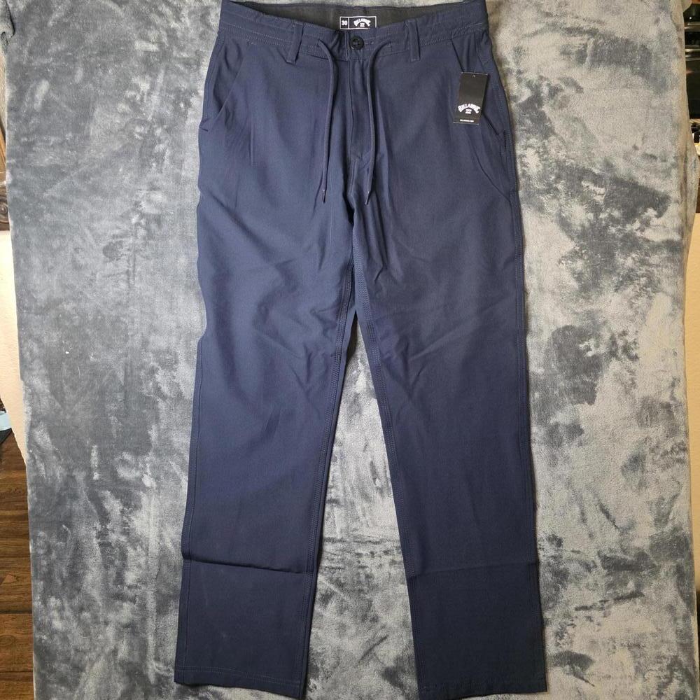 Billabong Ozzy Hybrid Drawstring Pants Mens Sz 30 Navy